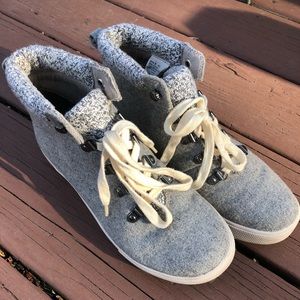 Grey Hightop Sneakers